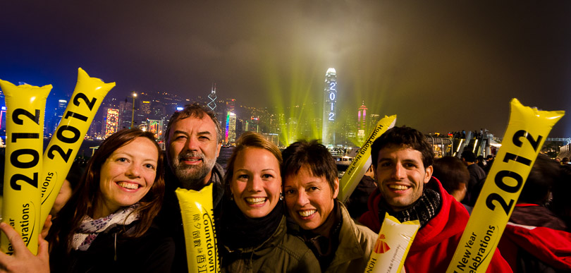 New year's in Hong Kong